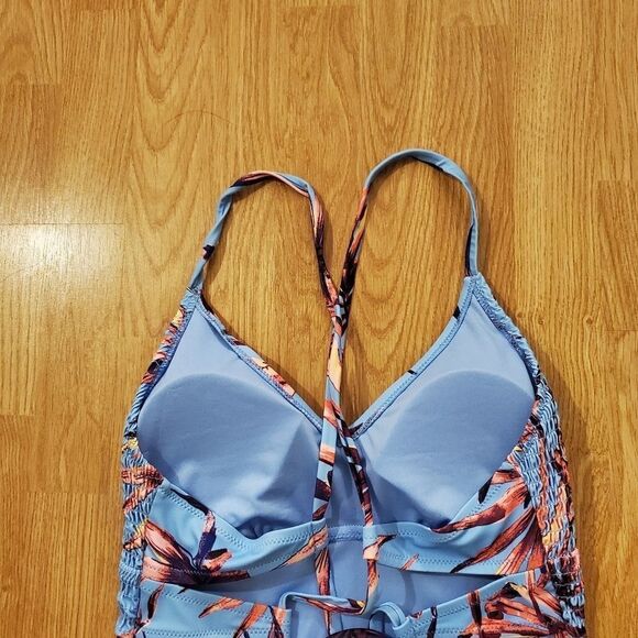 Jessica Simpson Palmy Days Smocked Swimsuit - NEW - Picture 6 of 10